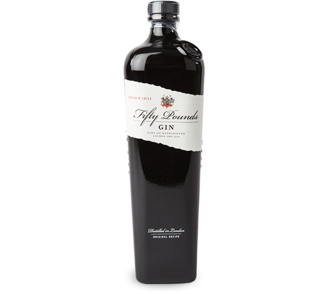 LONDON DRY GIN "FIFTY POUNDS" 70 CL 43.5%