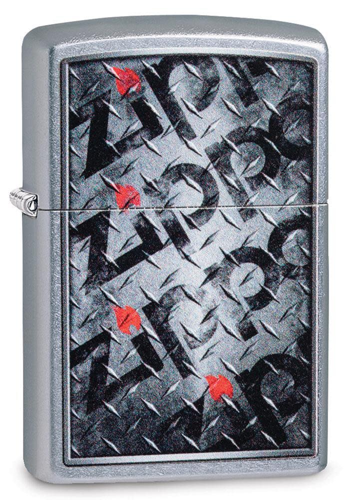 DIAMOND PLATE ZIPPOS DESIGN 29838