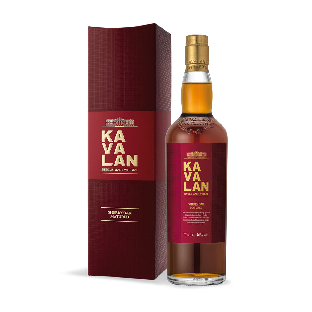 KAVALAN EX-SHERRY OAK TAIWAN SINGLE MALT WHISKY 0.7L