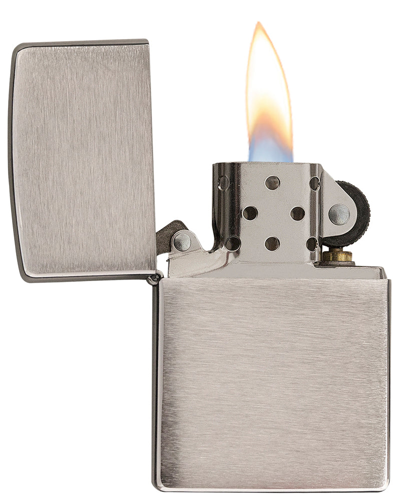 200/BRUSHED CHROME (BRICHETA ZIPPO)