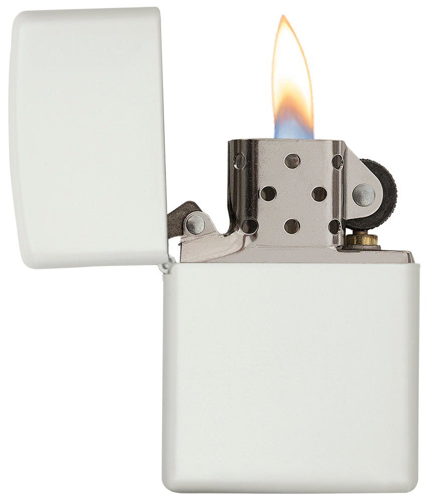 214/WHITE MATTE (BRICHETA ZIPPO)