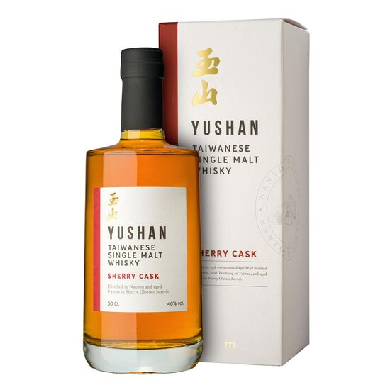 YUSHAN SM SHERRY CASK + GB 46% 0.5L