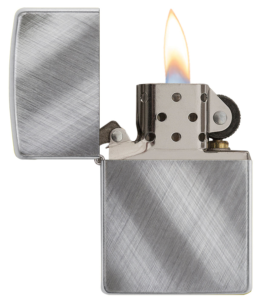 28182/DIAGONAL WEAVE (BRICHETA ZIPPO)