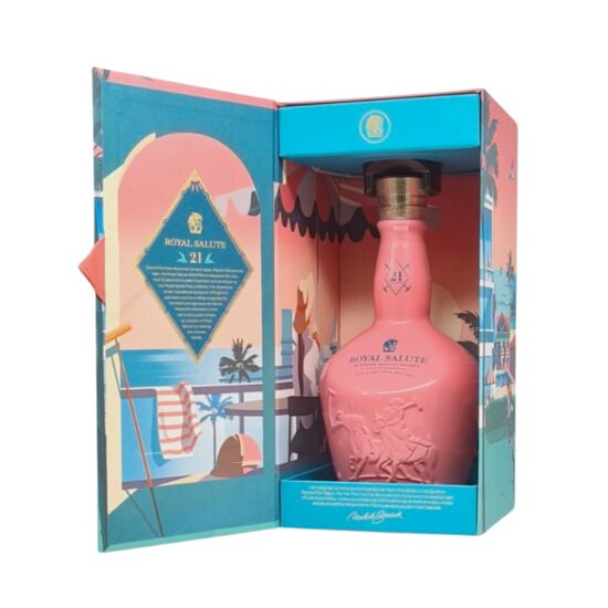 CHIVAS ROYAL SALUTE 21YO MIAMI POLO ED. + GB 40% 0.7L