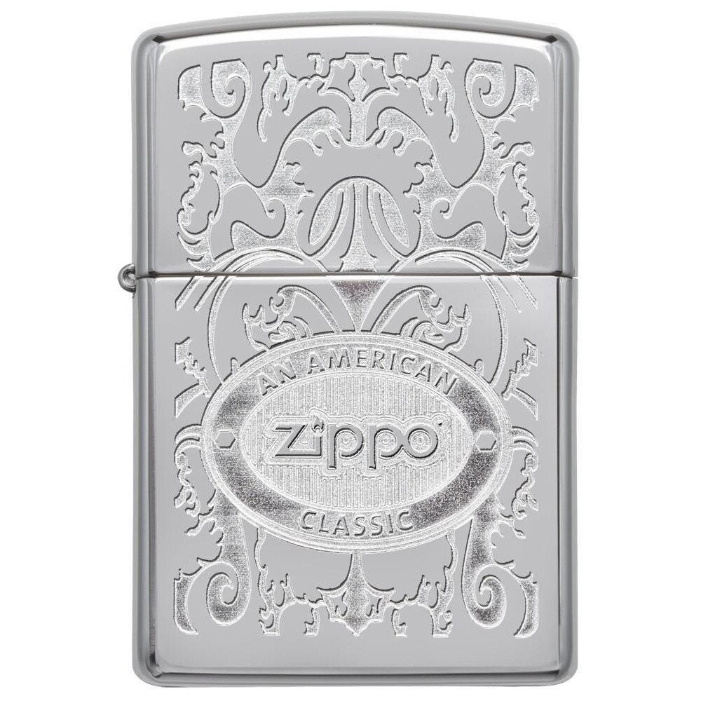 ZIPPO CROWN STAMP HIGH POLISH CHROME - 24751