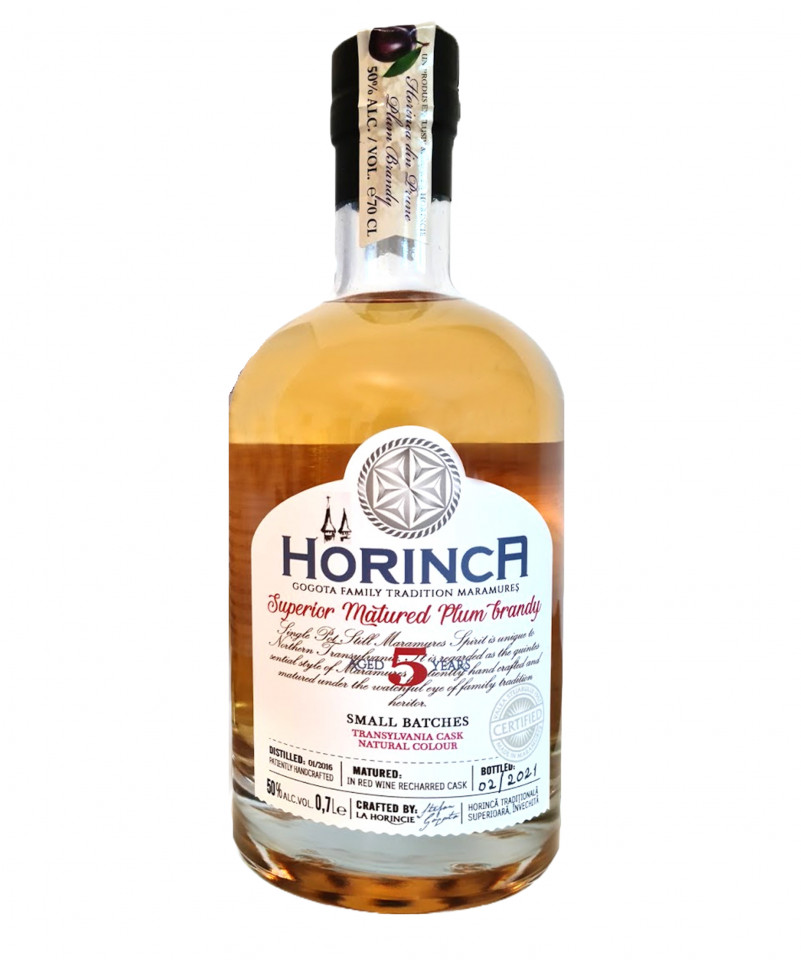 HORINCA SUPERIOARA PRUNE 5 ANI 50% 70CL