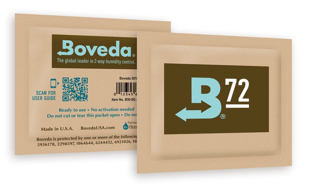 BOVEDA 72% RH 8 GRAMS RETAIL CARTON