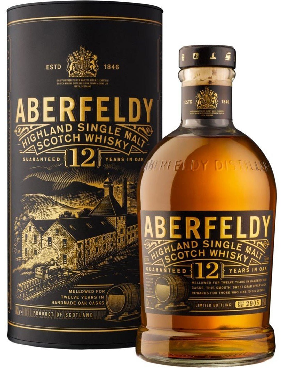 ABERFELDY 12 YO 40% 70CL