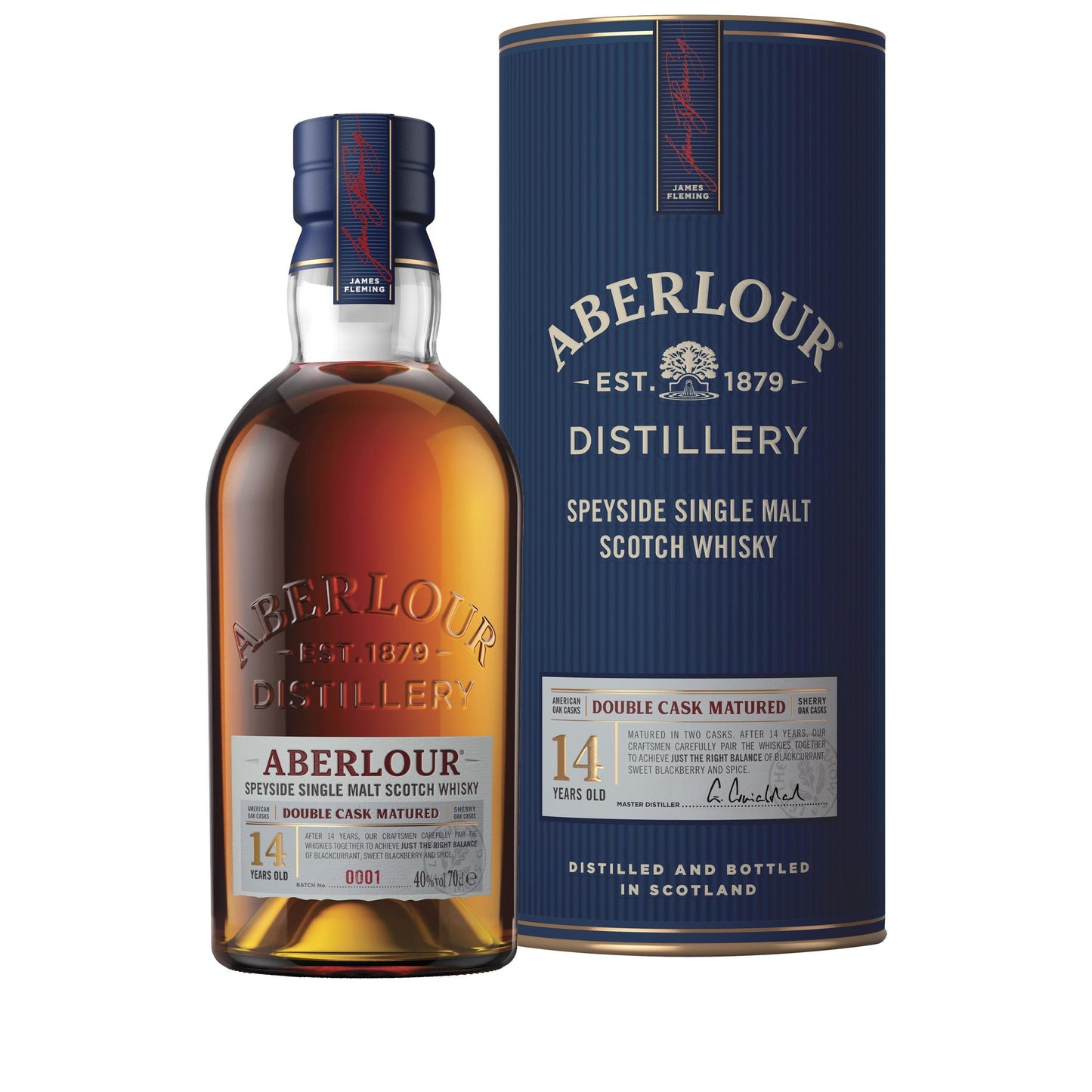 ABERLOUR 14YO DOUBLE CASK 70CL 40%+GB