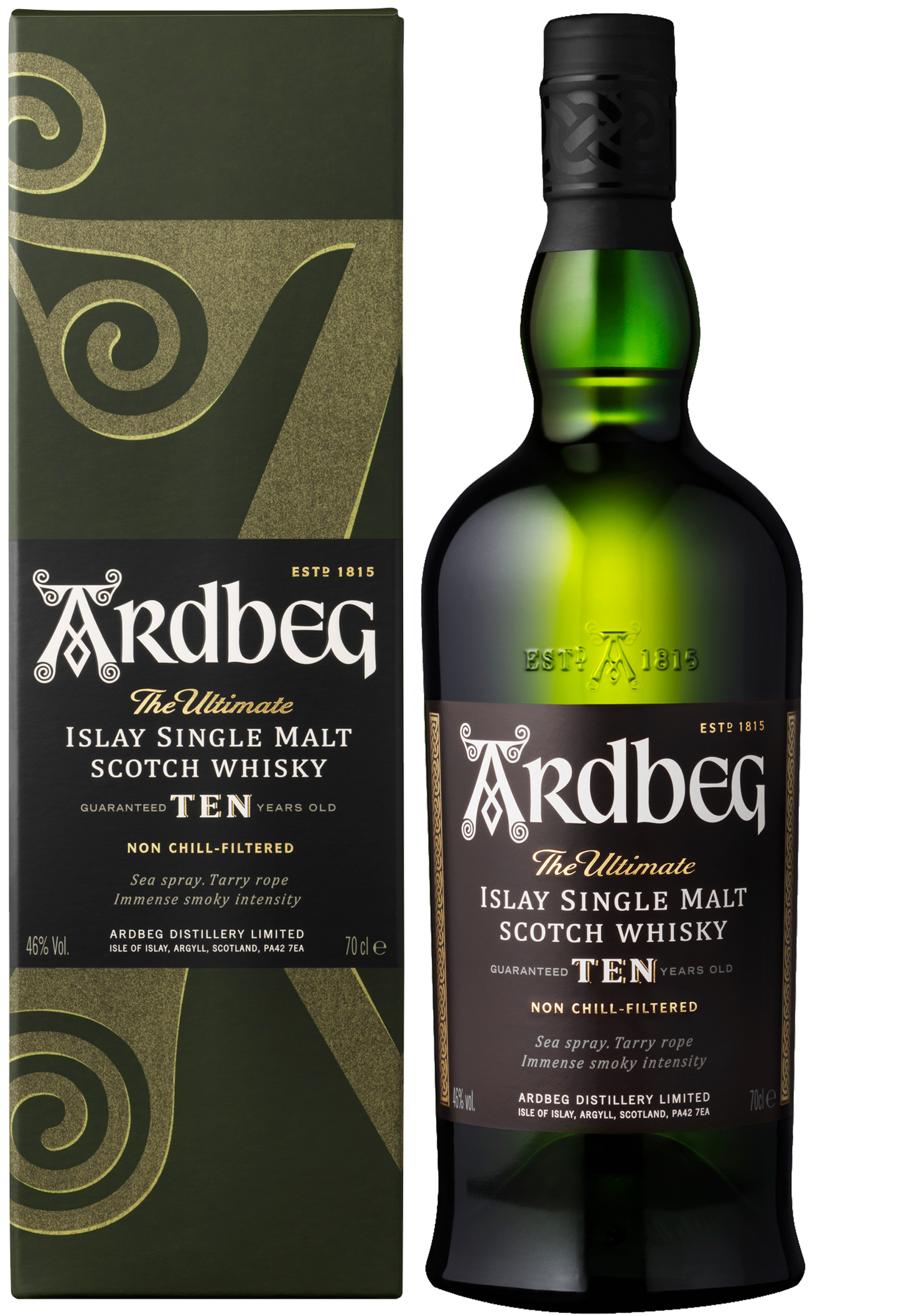 ARDBEG 10 YO 70 CL 46%