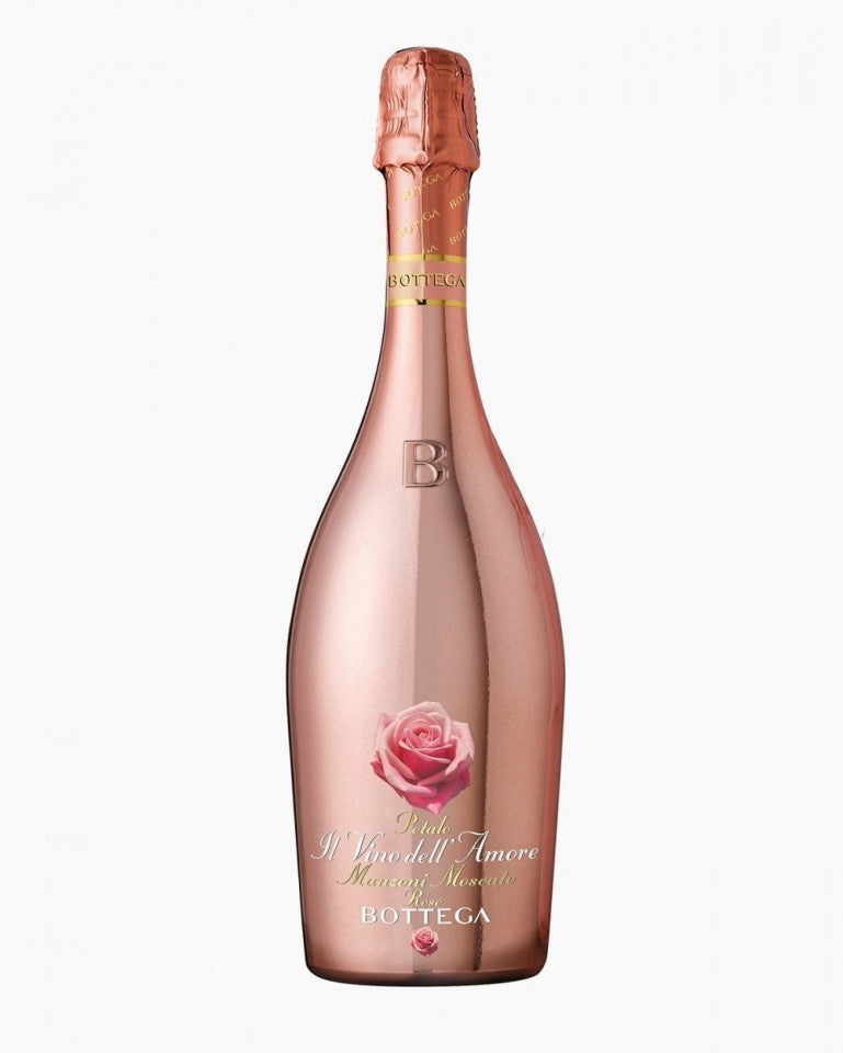 SAM BOTTEGA VINO DELL AMORE PETALO MANZONI MOSCATO ROSE DOLCE 75 CL 7%