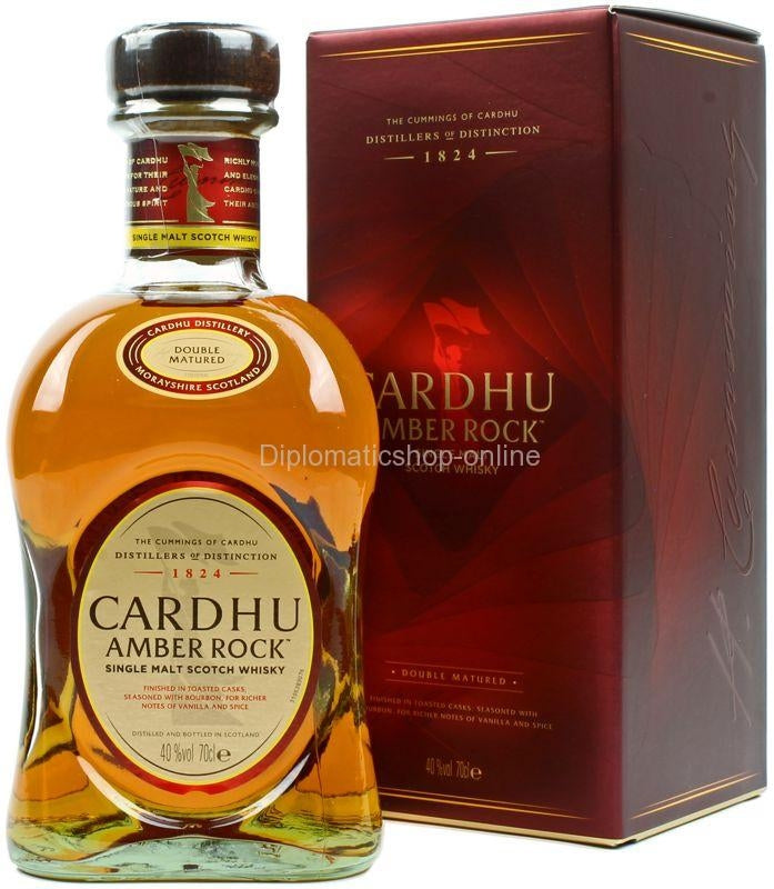 WHISKEY CARDHU AMBER ROCK 40% 70CL