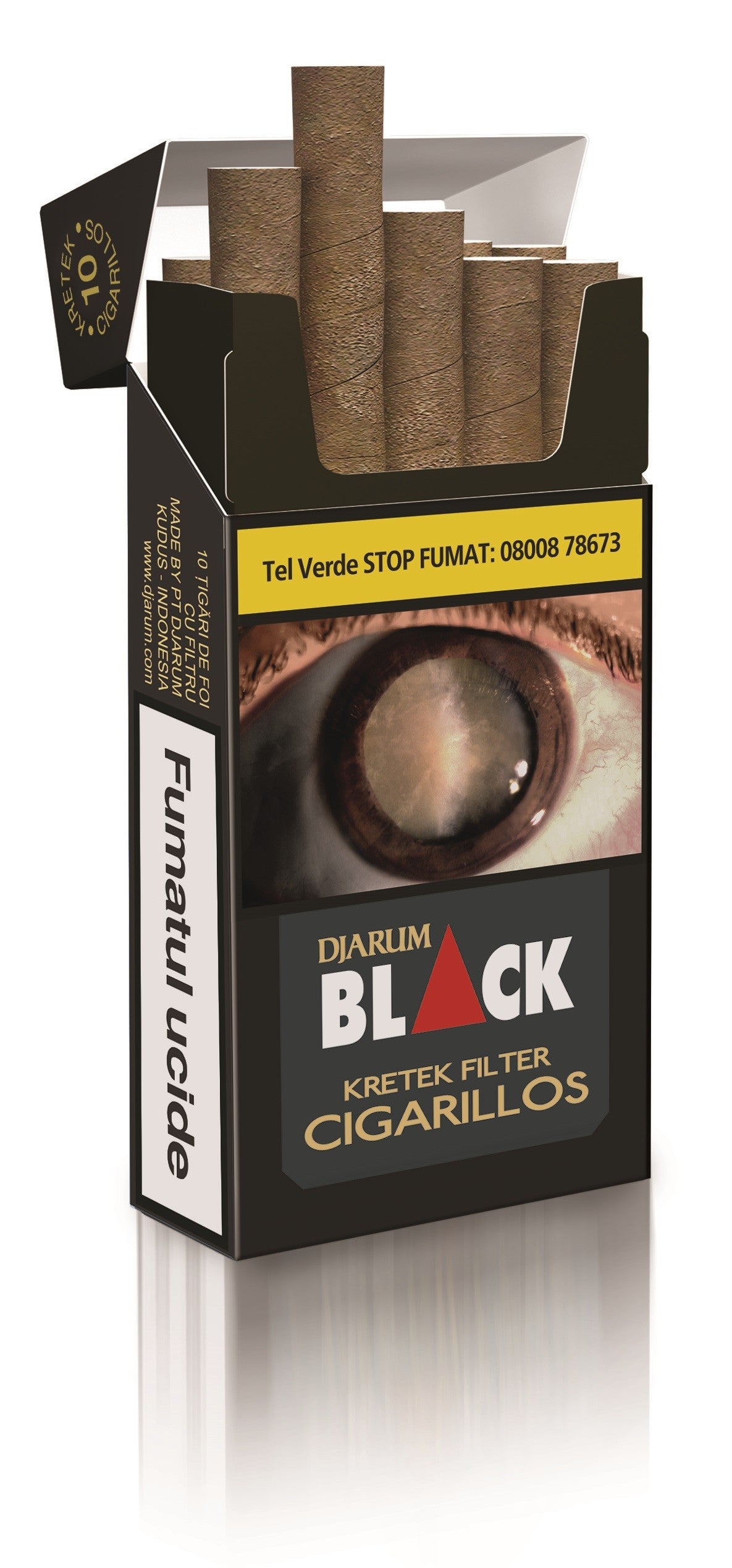 DJARUM BLACK FILTER CIGARILLOS (10)
