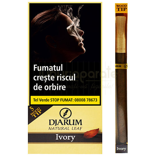 DJARUM WOOD TIPS IVORY (VANILLA) (5)