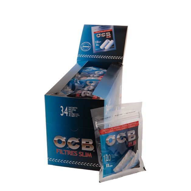 FILTRE SLIM 6 MM PT. TIGARETE (120 BUC.) OCB