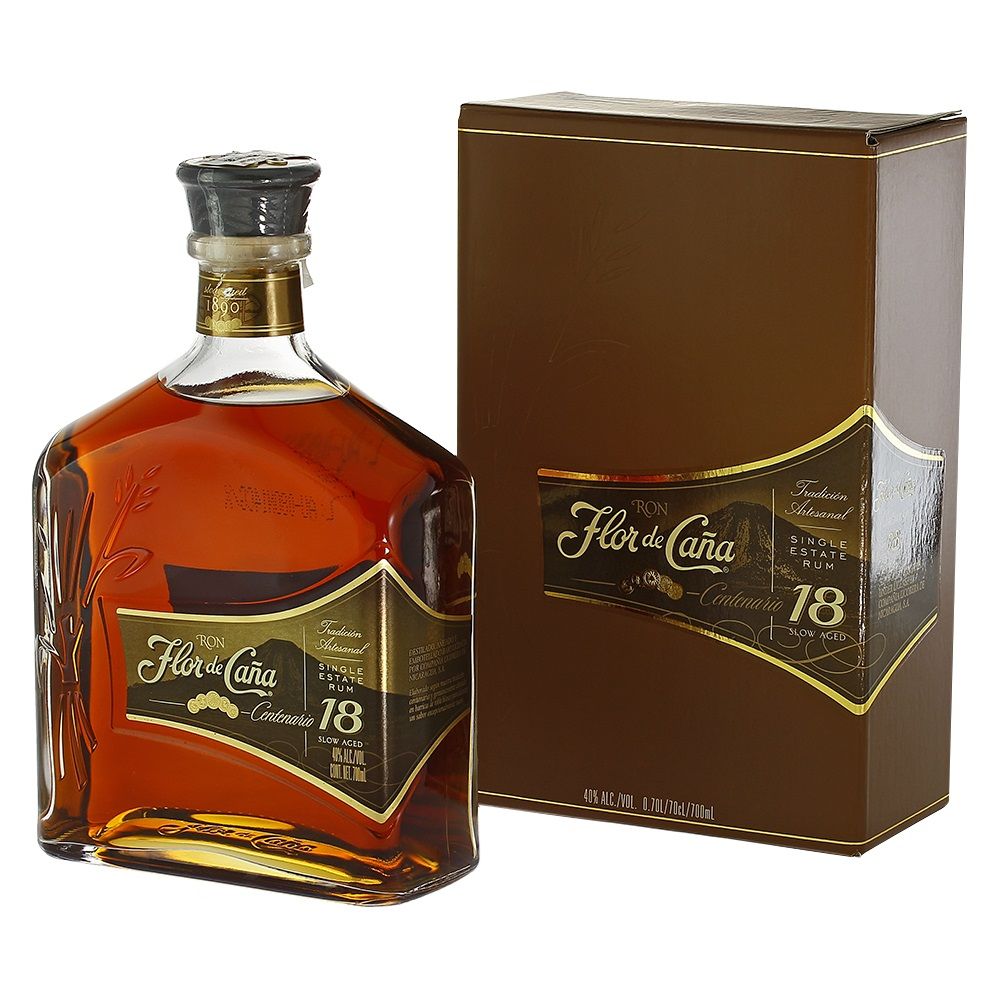 FLOR DE CANA CENTENARIO GOLD 18 YO 70 CL 40%