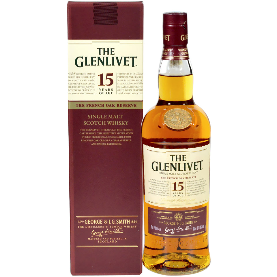 GLENLIVET 15 YO 70 CL 40%