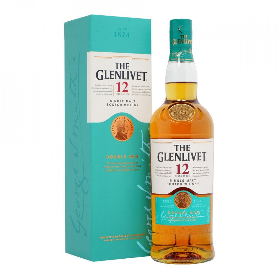 GLENLIVET 12YO GIFT BOX 40% 70CL