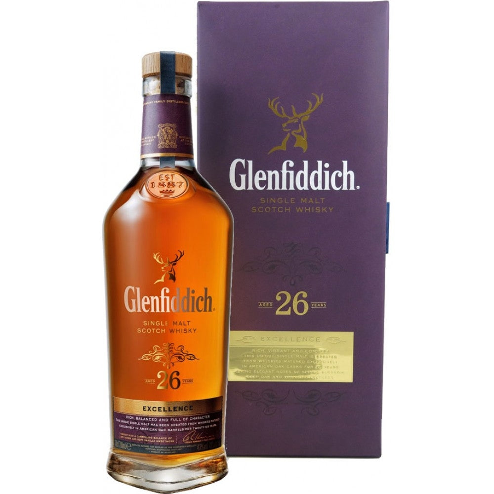 GLENFIDDICH 26 YO 70 CL 43%
