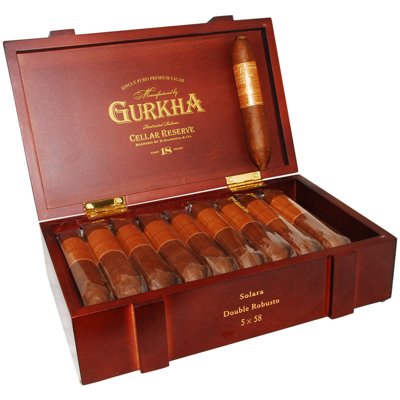GURKHA 18 YEAR RESERVE EDICION ESPECIAL SOLARA