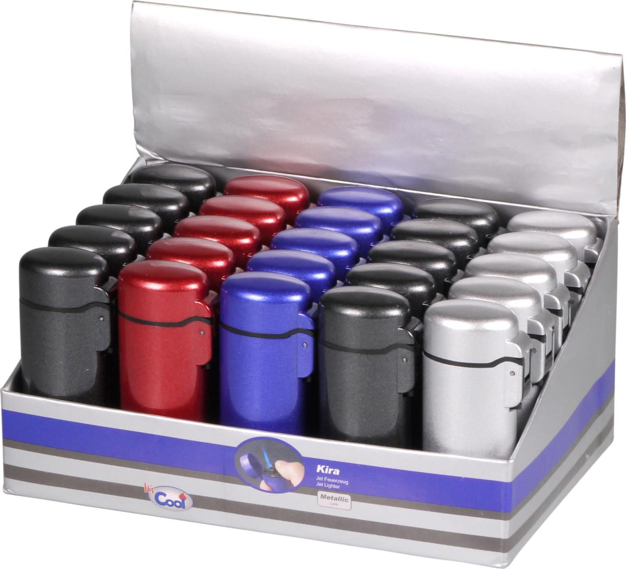 BRICHETA TORCH COOL KIRA METAL DIF CULORI (25BUC/CUT) H216007