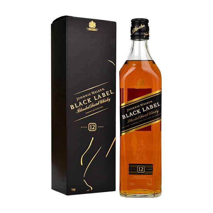 JOHNNIE WALKER BLACK 12 YO 70CL 40%