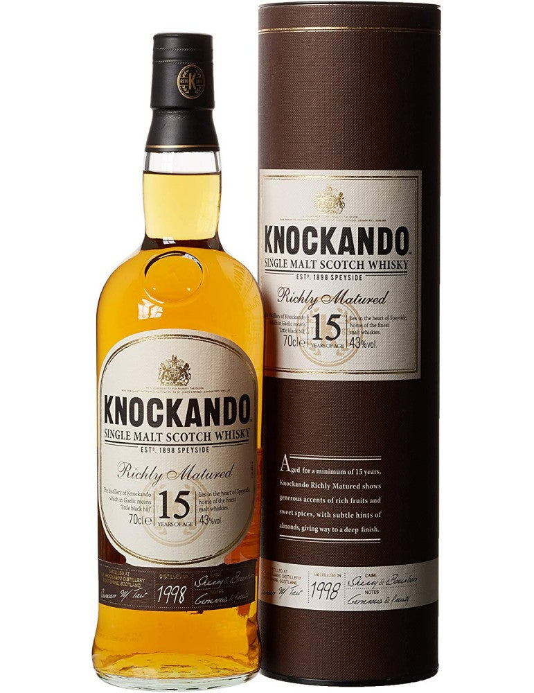 KNOCKANDO 15YO 43% 70CL