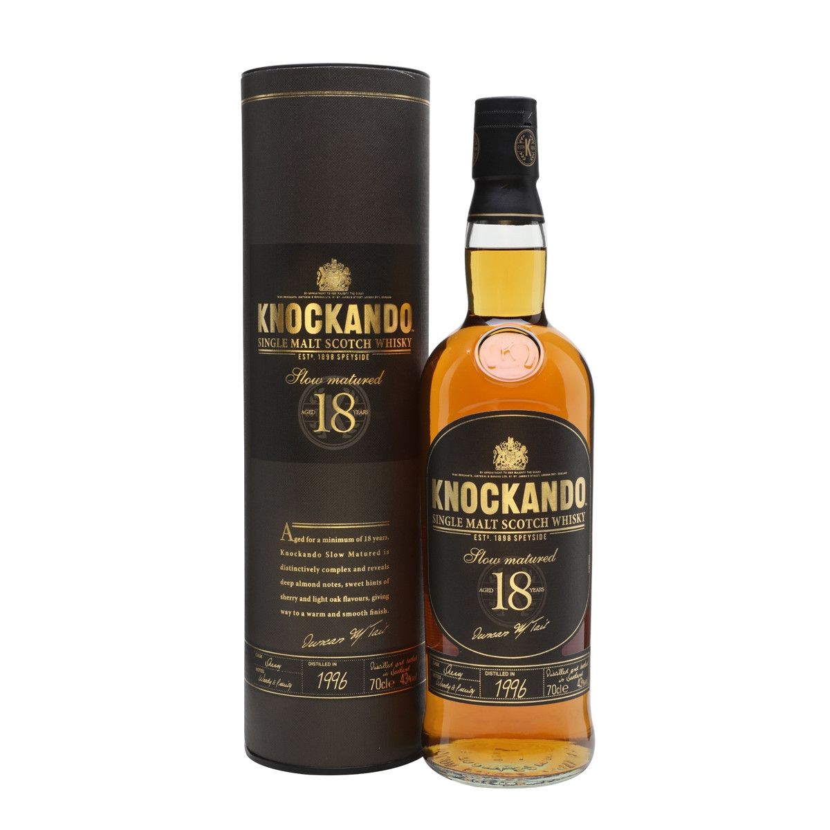 KNOCKANDO 18 YO 43% 70CL
