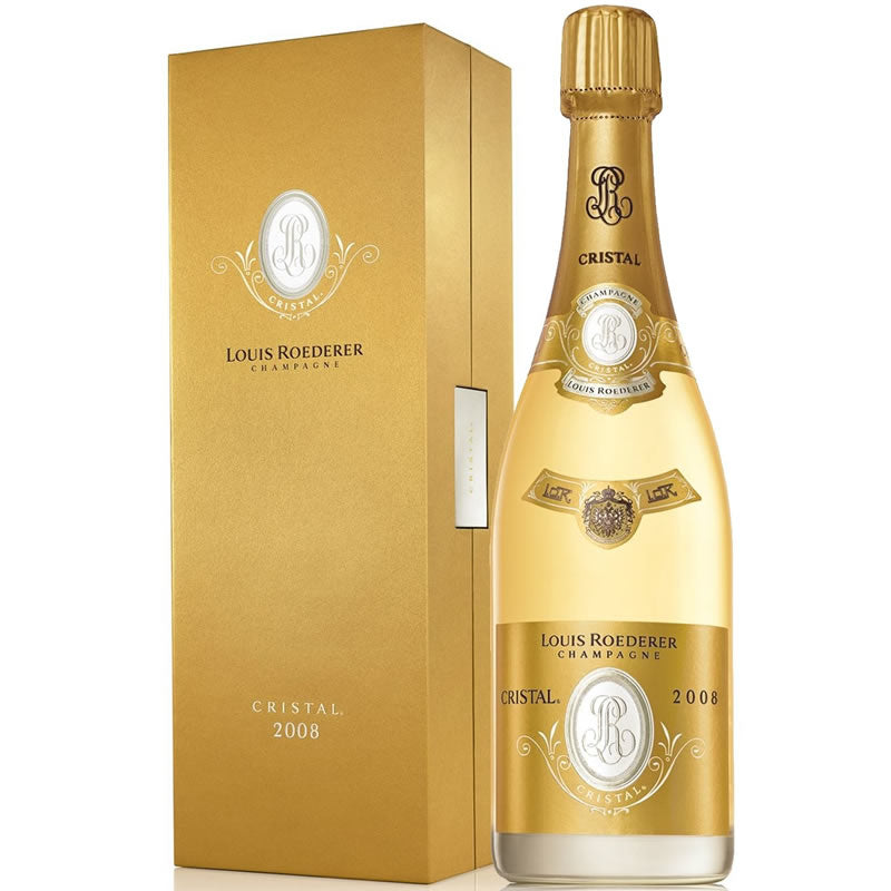 CHAMPAGNE CRISTAL BRUT+GIFT BOX 12% 75CL