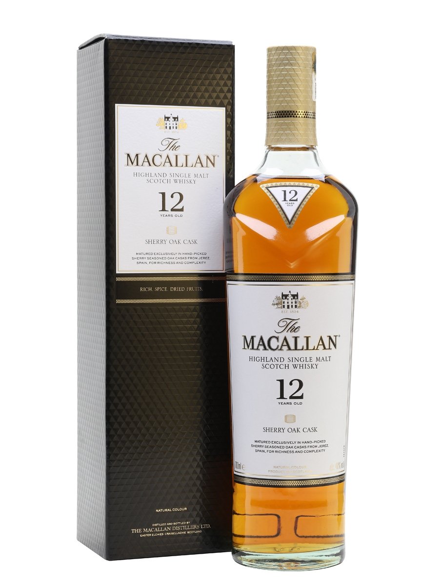 MACALLAN 12YO SHEREY OAK 40% 70CL