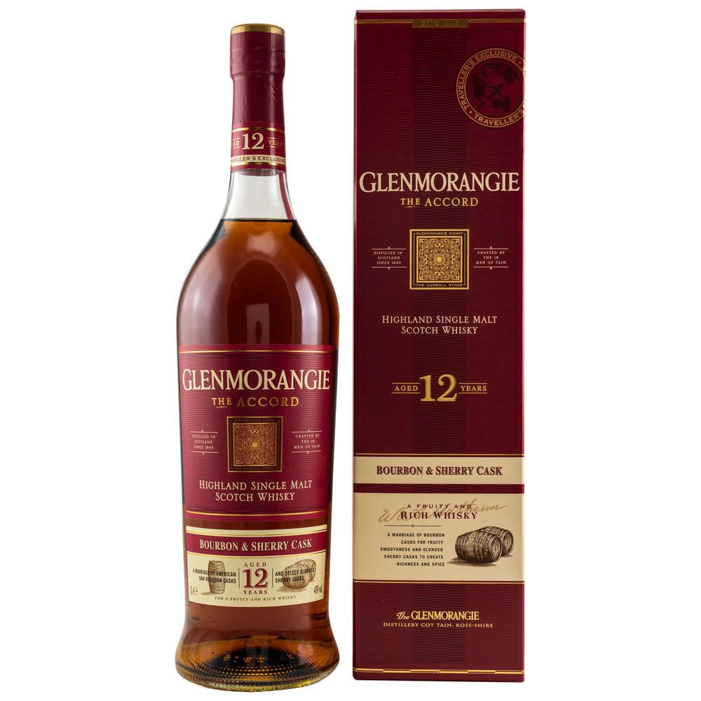 GLENMORANGIE 12YO THE ACCORD 1L 43%