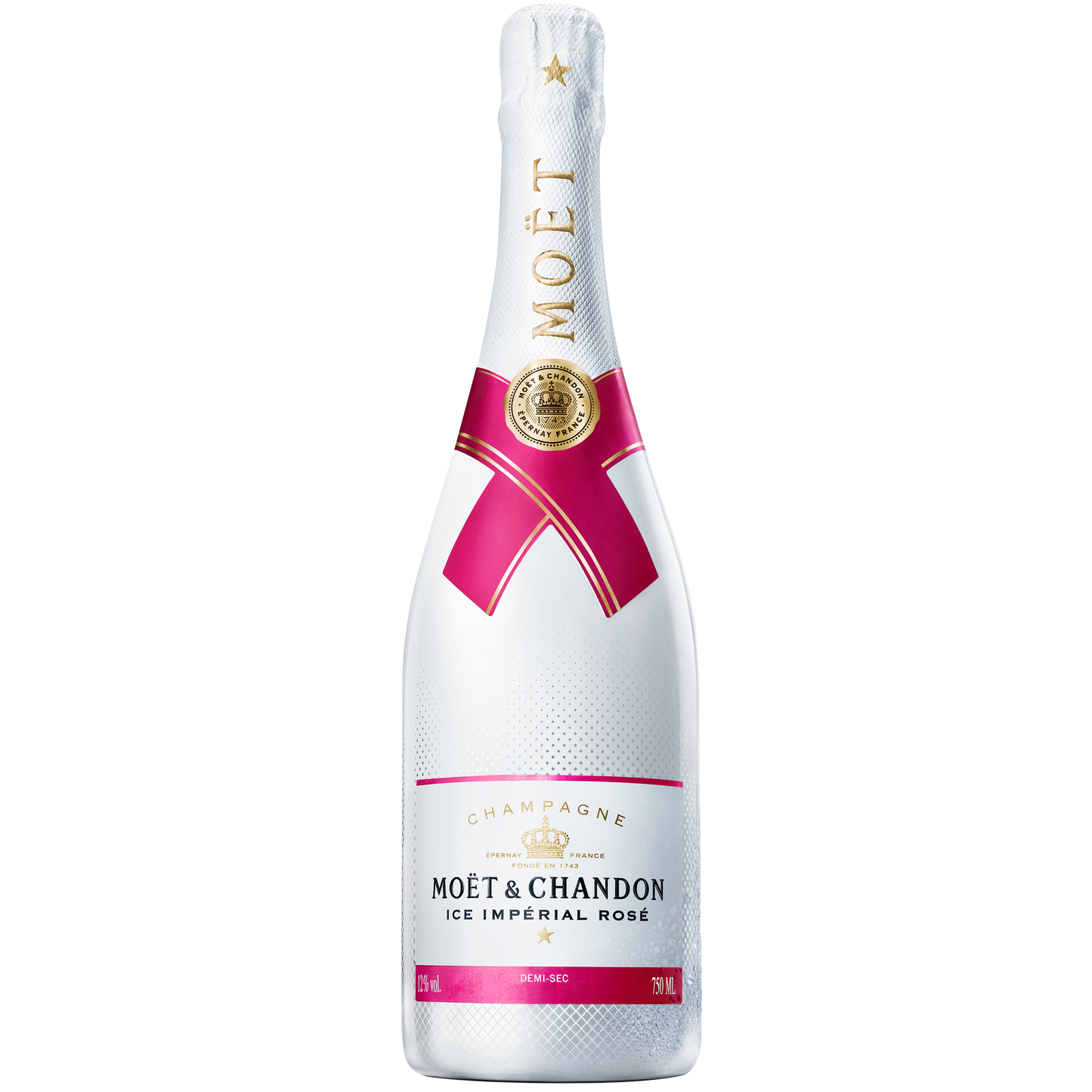MOET CHANDON ICE ROSE IMP-CHAMPAGNE STICLA 12% 75CL