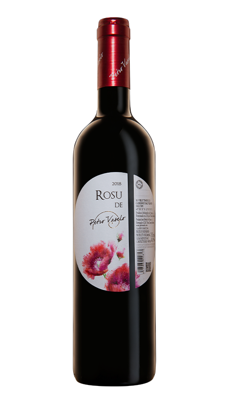 ROSU DE PEDRO VASELO 2015 VIN LINISTIT ROSU CABERNET SAUVIGNON 75CL