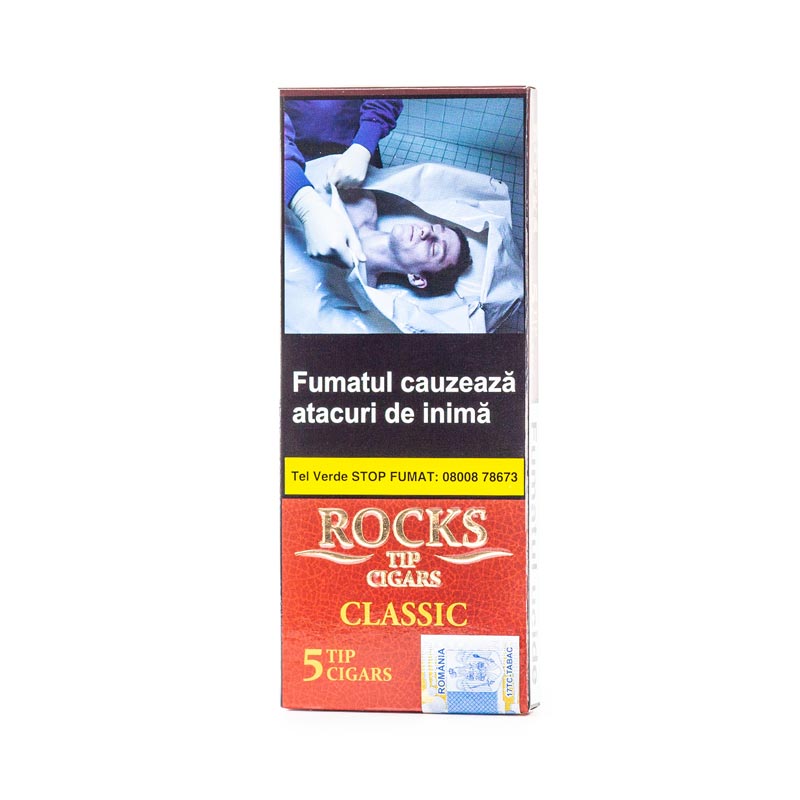 ROCKS TIP NATURAL(CLASSIC) 5 CIGARS