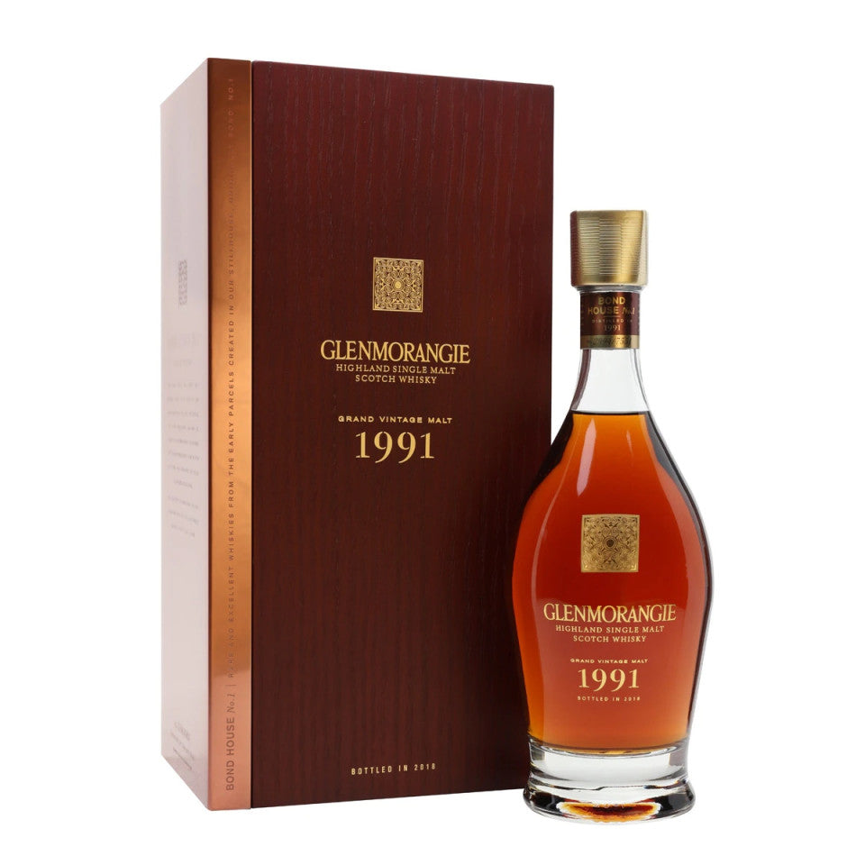 GLENMORANGIE-WHISKY VINTAGE MALT 1991