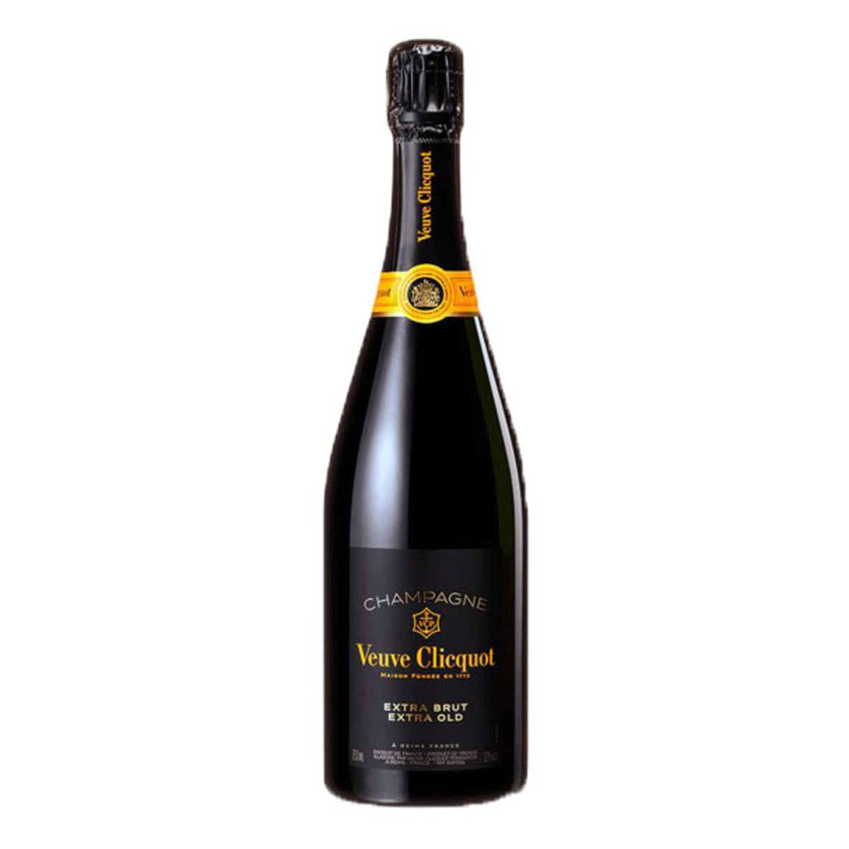 VEUVE CLICQUOT EXTRA BRUT CHAMPAGNE STICLA 75CL