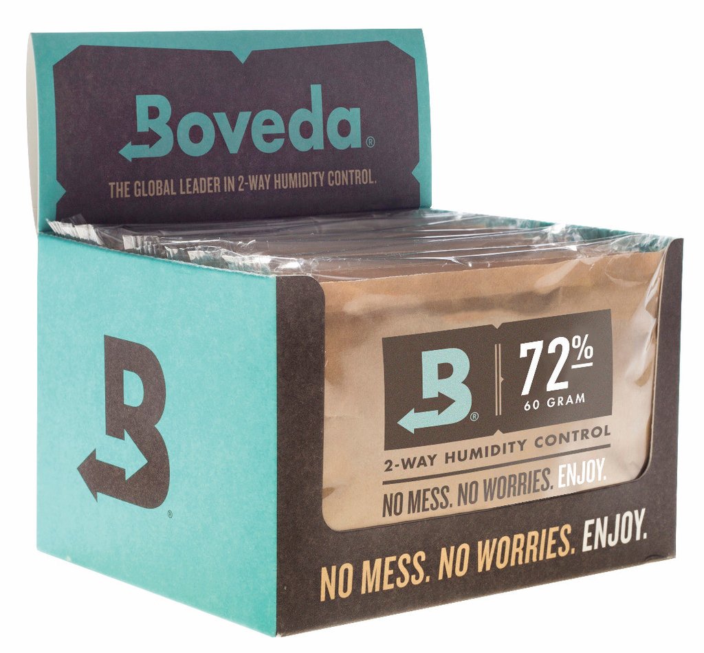 BOVEDA 72% 60G (12 PACK)