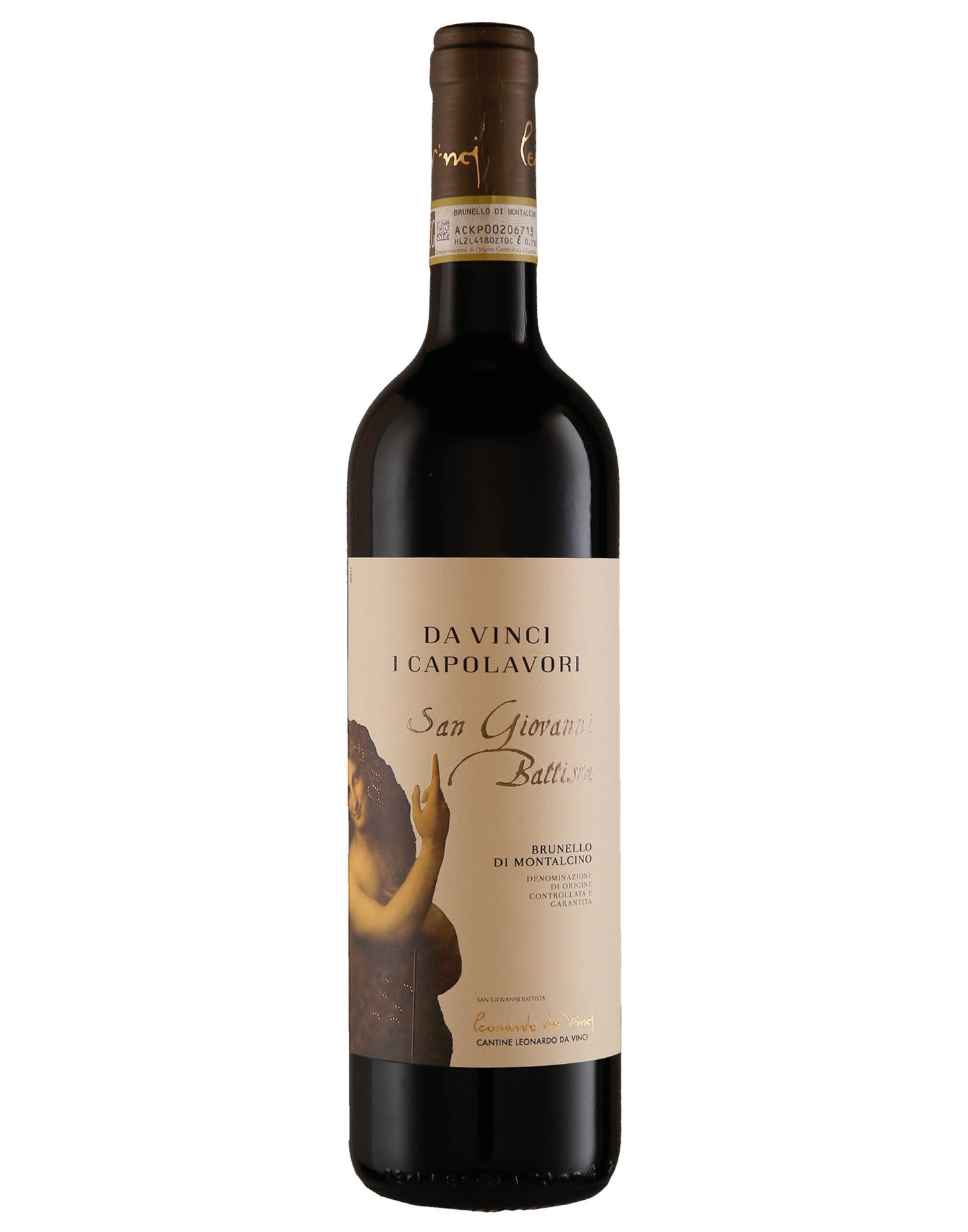 DA VINCI CAPOLAVORI ROSU BRUNELLO RISERVA DI MONTALCINO DOCG 0.75L 13.5%
