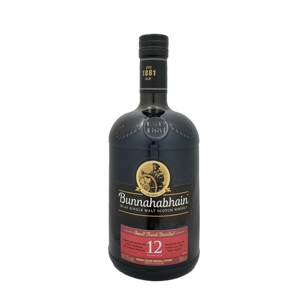 BUNNAHABHAIN 12 YO 70 CL 46.3%