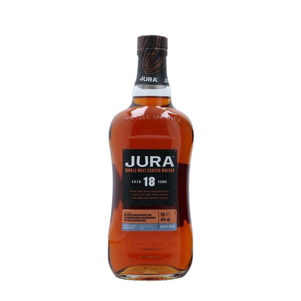 JURA SINGLE MALT SCOTCH WHISKY 18YO 40% 0.7L