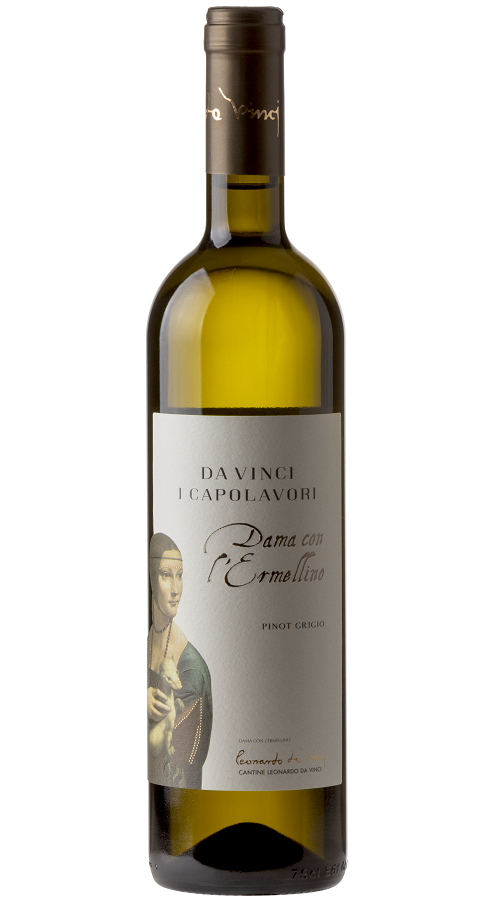 DA VINCI I CAPOLAVORI ALB PINOT GRIGIO RUBICONE DAMA C.'LER 12% 0.75L