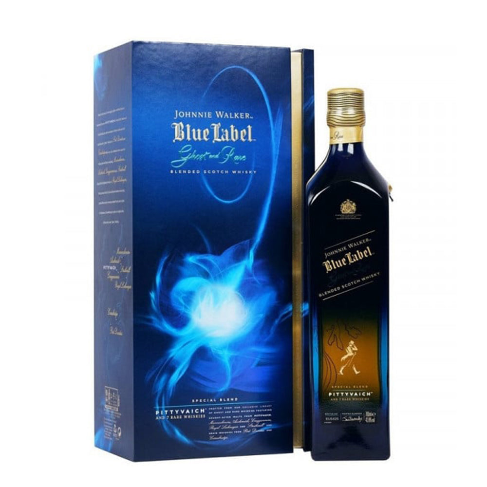 WHISKEY JOHNNIE WALKER BLUE LABEL GHOST&RARE PITTYVAICH 0.7L 43.8%