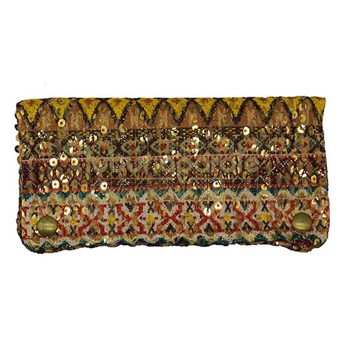 PORTOFEL TUTUN ETNO MULTICOLT TEXTIL (12BUC/CUT) H628350