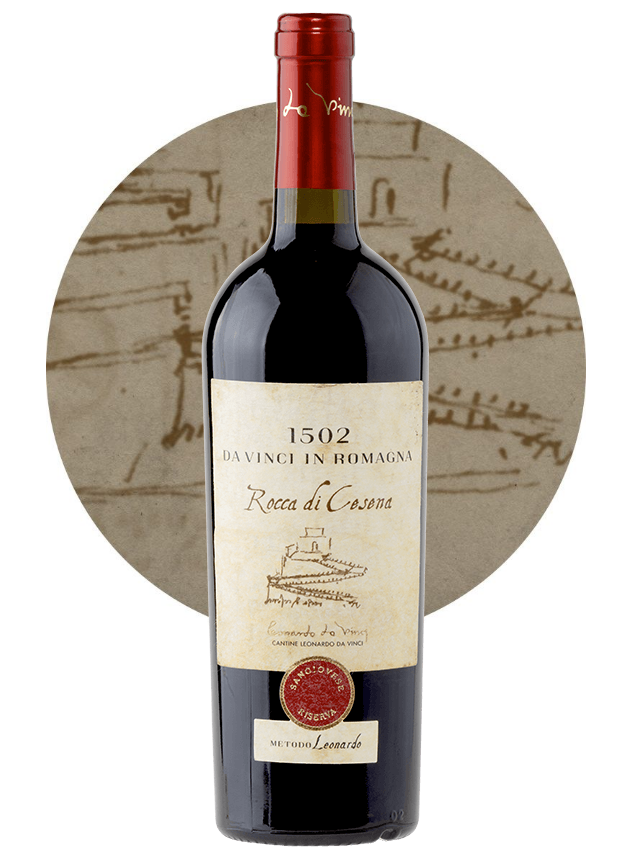 1502 DA VINCI ROSU SANGIOVESE SUPER RISERVA DOC ROCCA DI CESENA 0.75L 14%