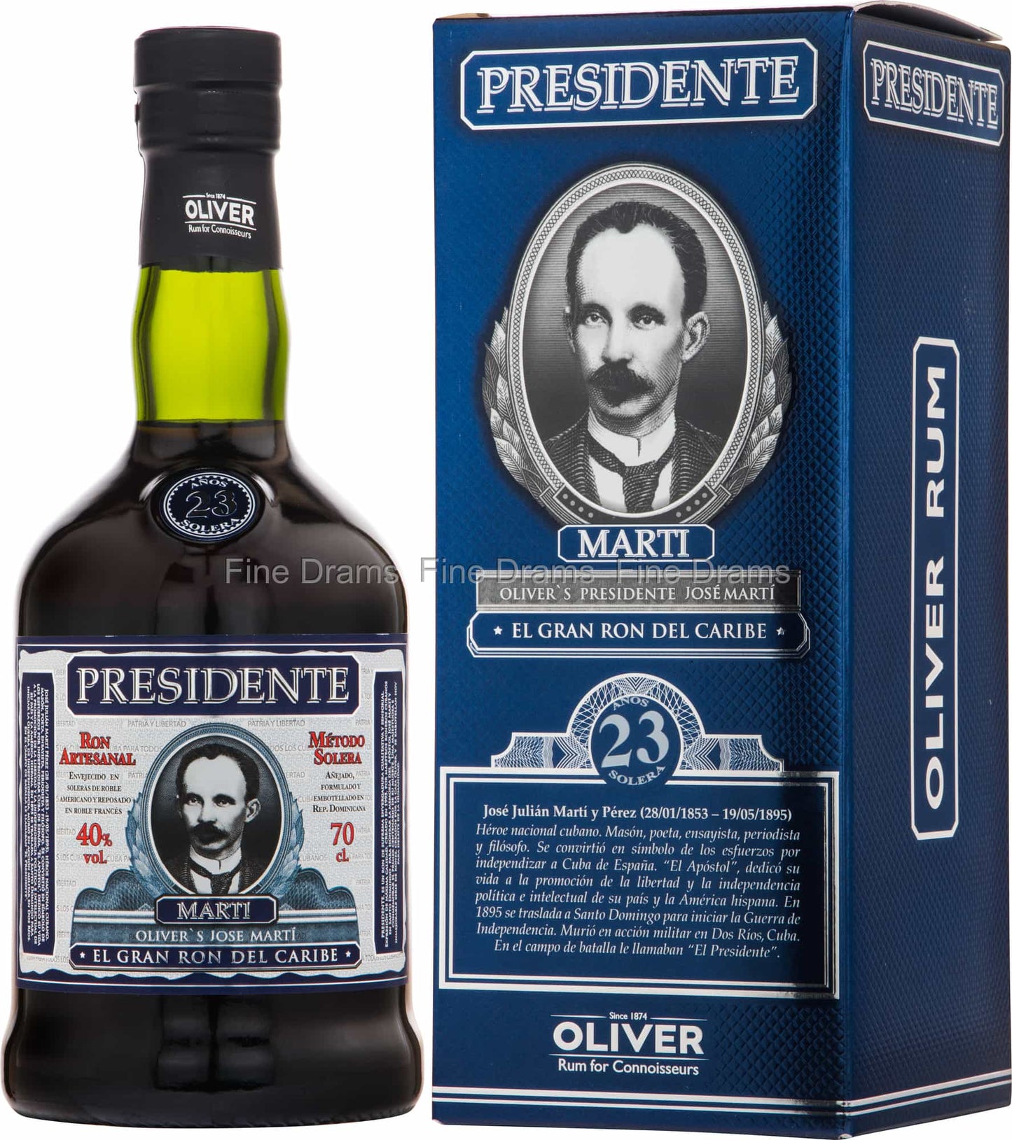 RUM PRESIDENTE MARTI 23YO (REP DOMINICANA) 40% 70CL