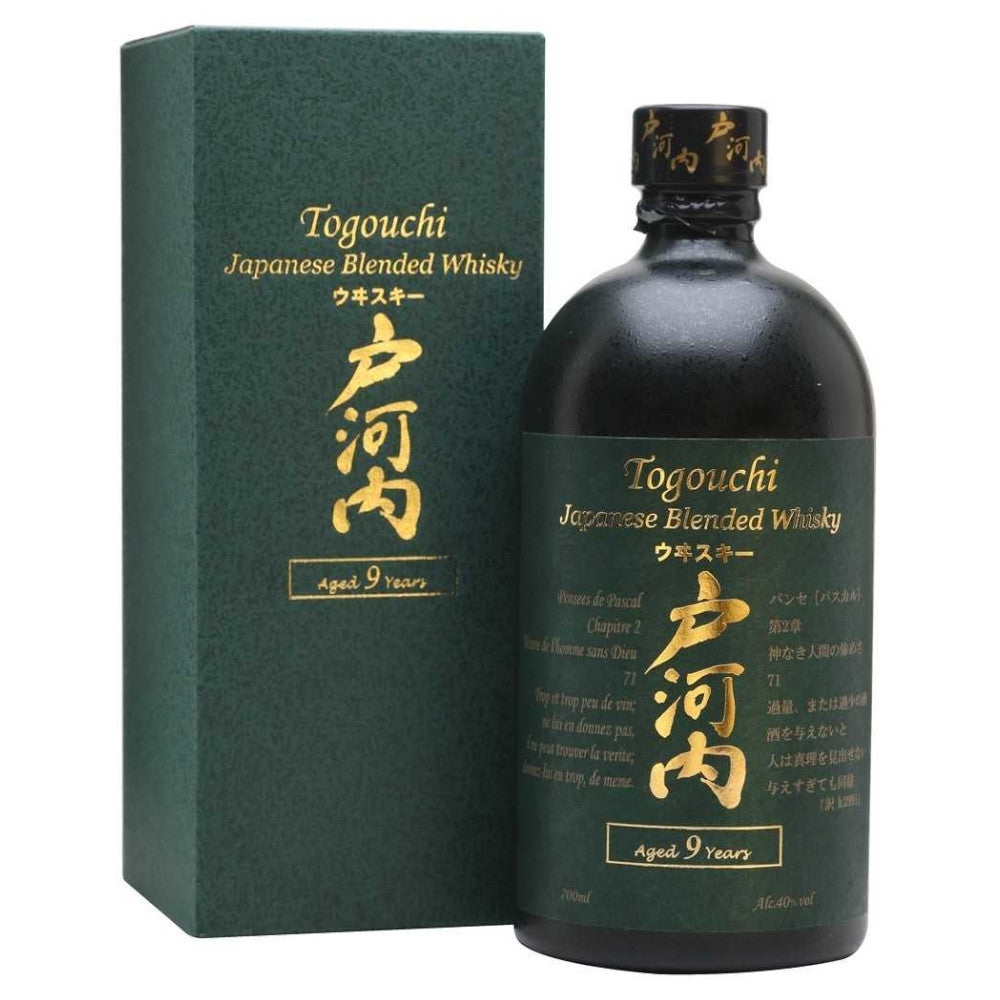 TOGOUCHI JAPANESE 9YO+GB 70CL 40%
