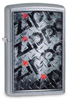 DIAMOND PLATE ZIPPOS DESIGN 29838