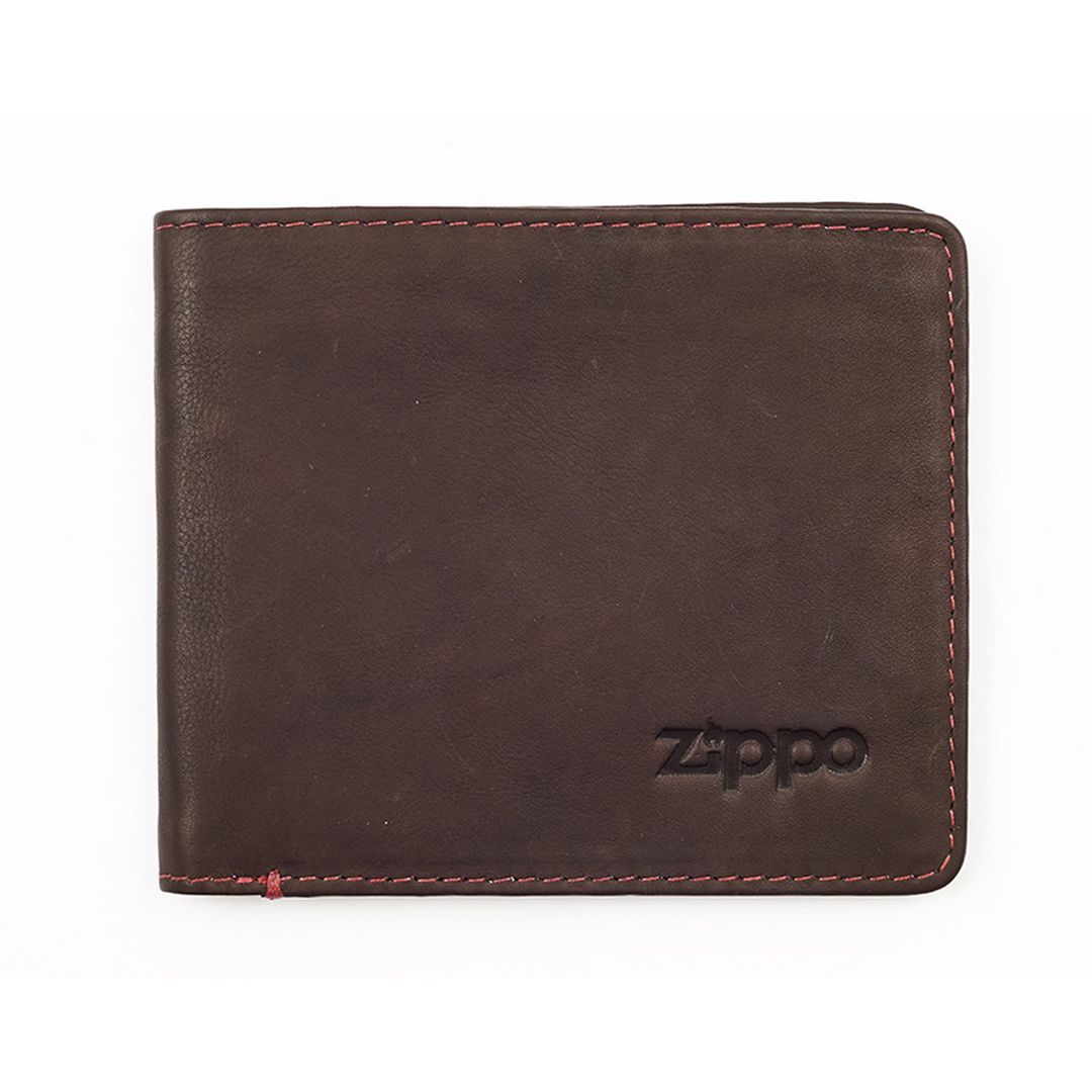PORTOFEL ZIPPO PIELE MARO 2005117