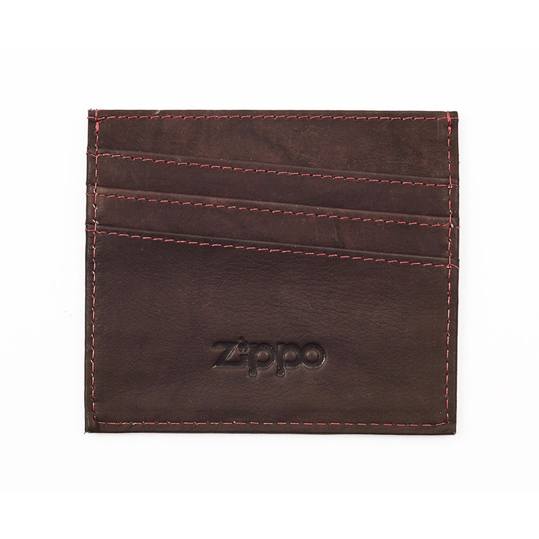 PORTOFEL ZIPPO PIELE MARO 2005128