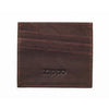 PORTOFEL ZIPPO PIELE MARO 2005128